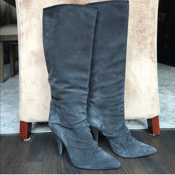 Pedro Garcia Shoes - Pedro Garcia suede stiletto Boots